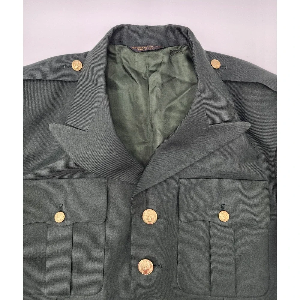 US ARMY JACKET VINTAGE STAFF SERGEANT / SERGEANT FIRST‎ CLASS 101ST AIRBORNE DIV